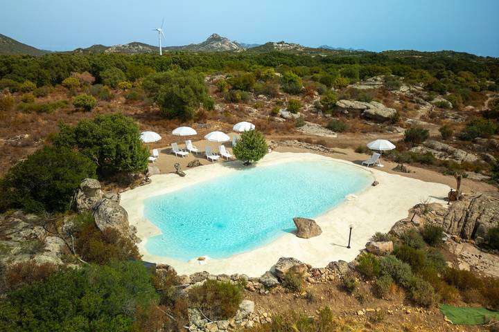 Villa con piscina per 6 persone, con Giardino