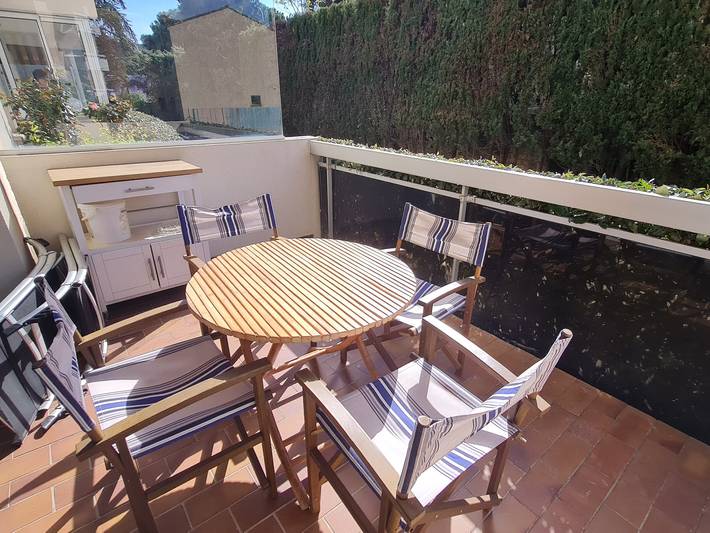 Ferielejlighed for 3 personer, med terrasse i Sainte-Maxime