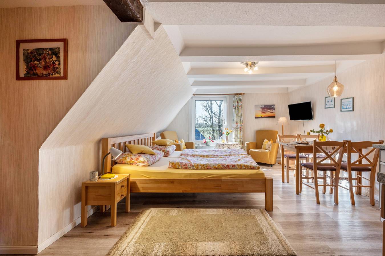 Ganze Wohnung, Ferienwohnung 'Krabbe' mit Privatterrasse, Gemeinschaftsgarten und Wi-Fi in Schülp, Eider-Treene-Sorge