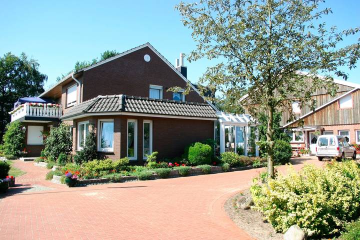 Bauernhof für 2 Personen, mit Balkon und Garten sowie Sauna und Ausblick im Emsland