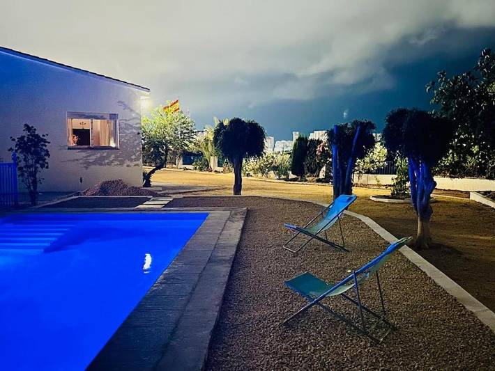 Casa rural para 8 personas, con piscina además de vistas y jardín en Villajoyosa - 2