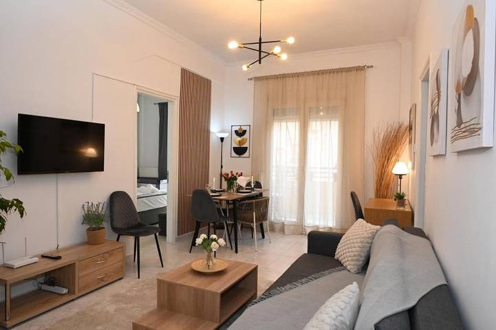 Chambre d’hôte pour 6 personnes, avec Balcon et Terrasse à Thessalonique