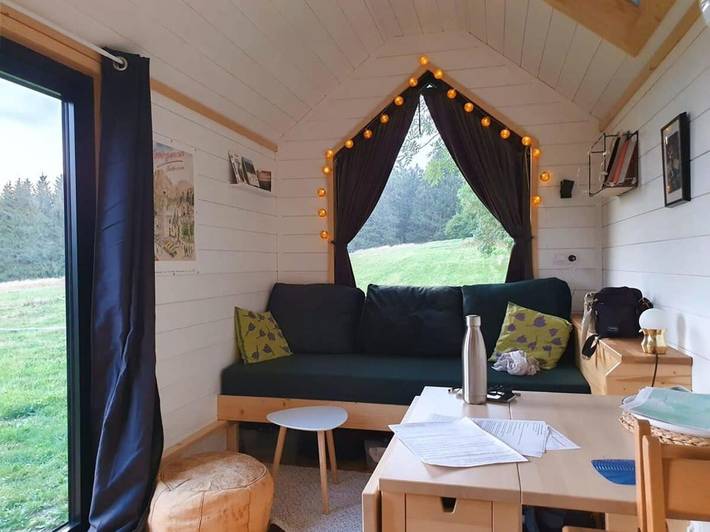 Location de vacances pour 4 personnes, avec vue sur le lac ainsi que terrasse et jardin à Yssingeaux - 3