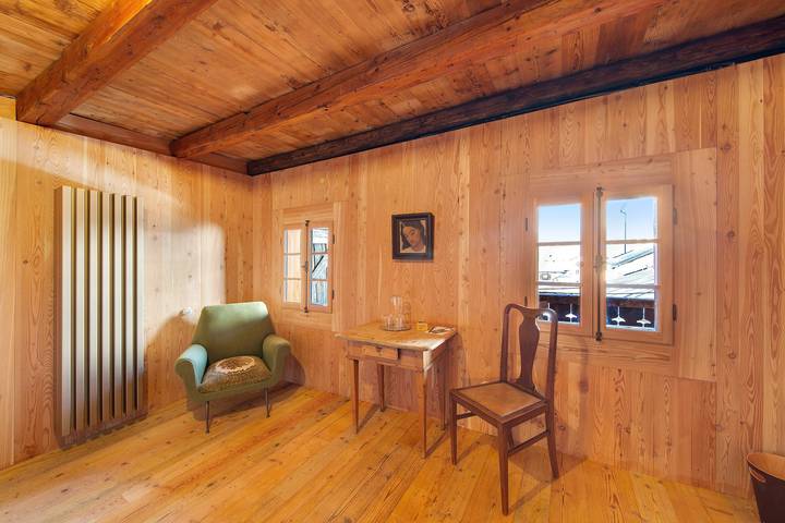 Room 'Cedùtä' with Mountain View, Shared Terrace and Wi-Fi in Comelico Superiore, Karnischer Hauptkamm