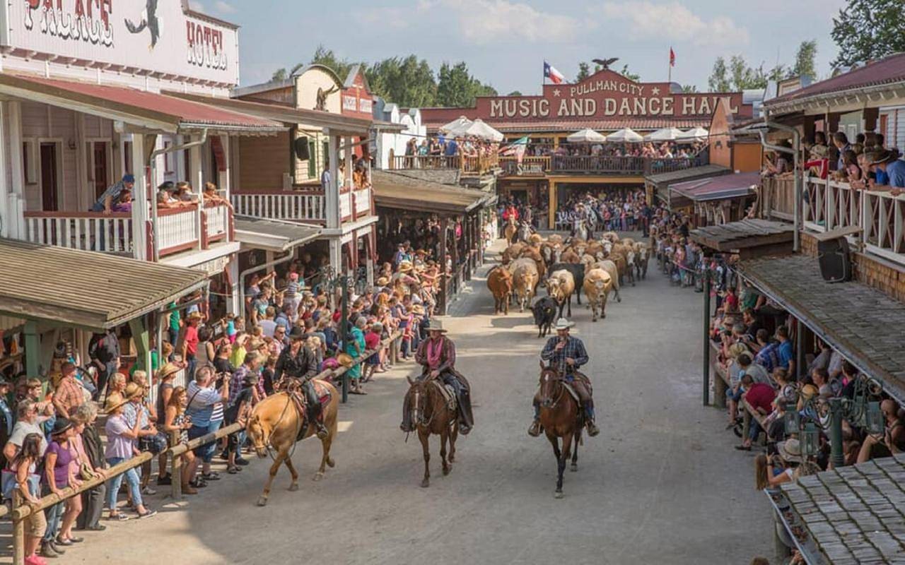 Pullman City Westernstadt in Eging am See, Ostbayern