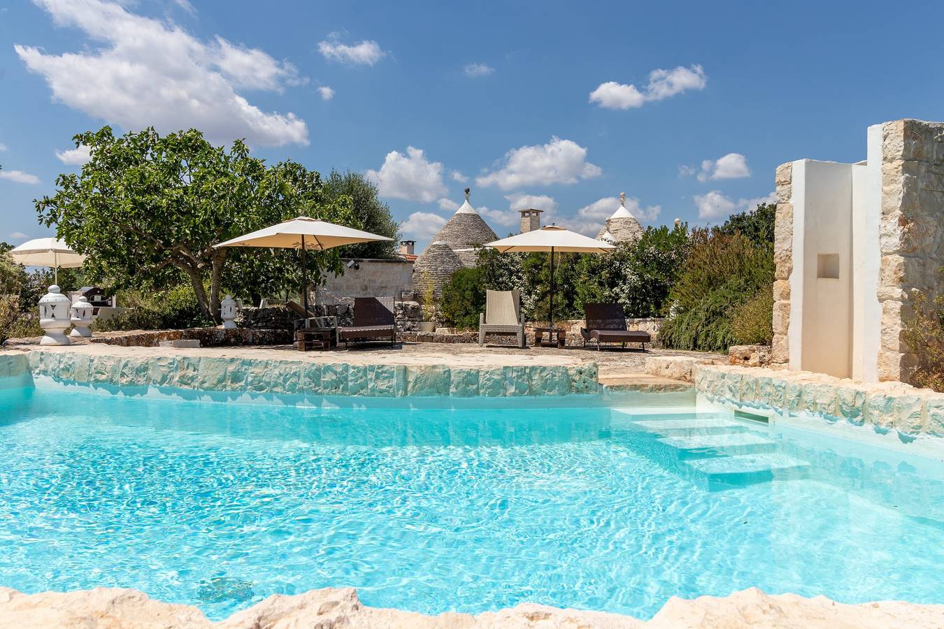Ferienhaus Trullo Cielo mit Pool & Wlan in Alberobello und Umgebung, Bari Provinz