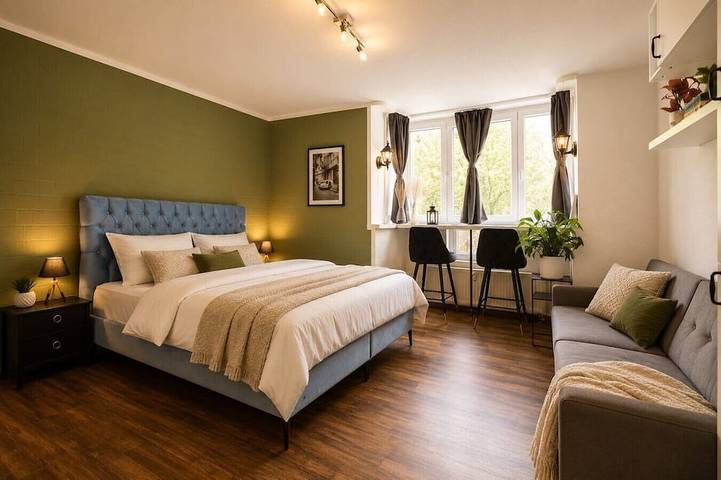 Stylish & Quiet Studio | Parking | Wifi | Tv in Schildesche, Bielefeld