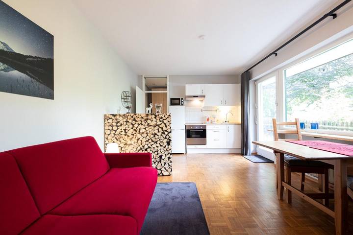 Ferienwohnung für 2 Personen, mit Balkon und Balkon/Terrasse sowie Terrasse