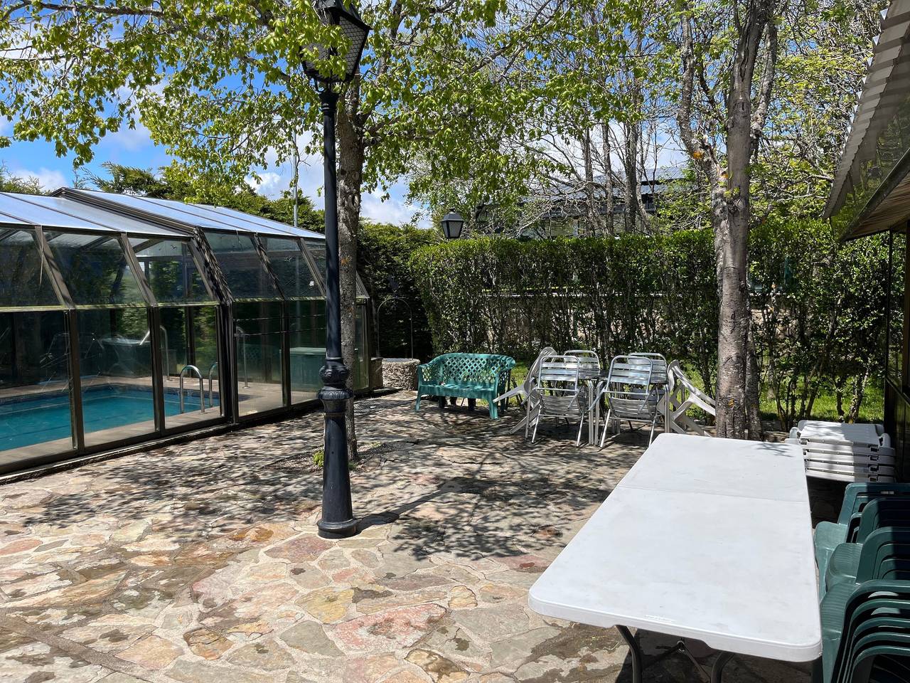 Casa de vacaciones 'Los Ciegos' con vistas a la montaña, terraza privada y Wi-Fi in Peguerinos, Provincia de Ávila