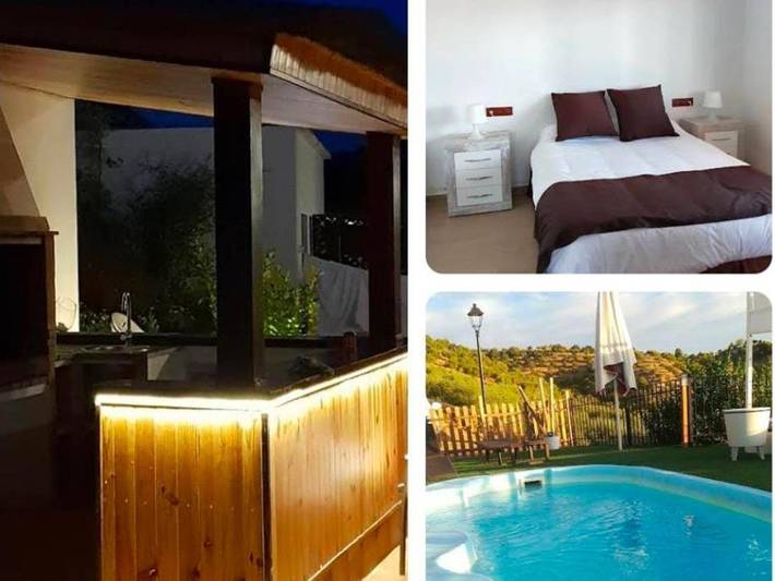 Maison de campagne pour 7 personnes, avec jacuzzi ainsi que jardin et piscine, adapté aux familles à Almodóvar del Río - 2