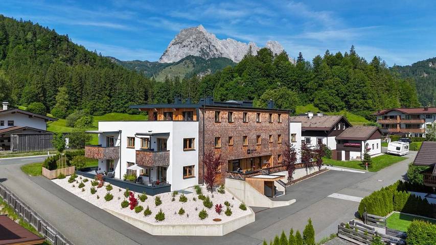 Appart’hôtel pour 6 personnes, avec sauna ainsi que jardin et vue