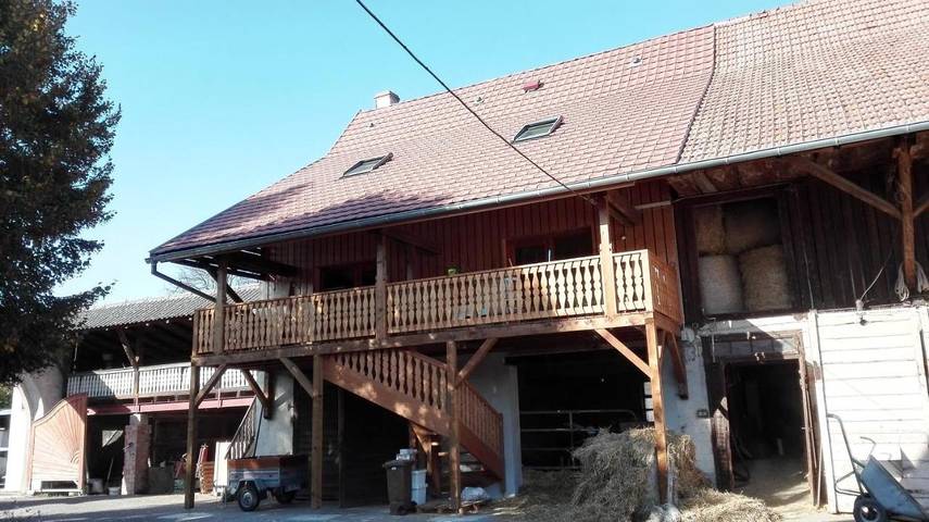 Gîte pour 5 personnes, avec Terrasse et Vue à Horbourg-Wihr