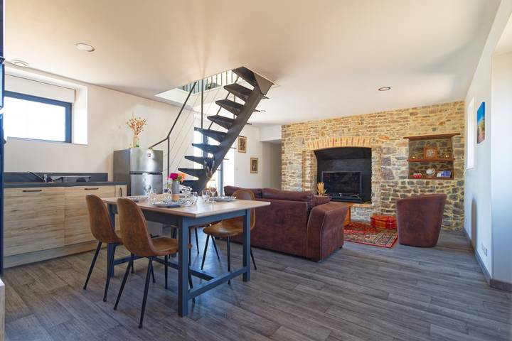 Location de vacances pour 4 personnes, avec terrasse et jardin, animaux acceptés à Pirou - 2