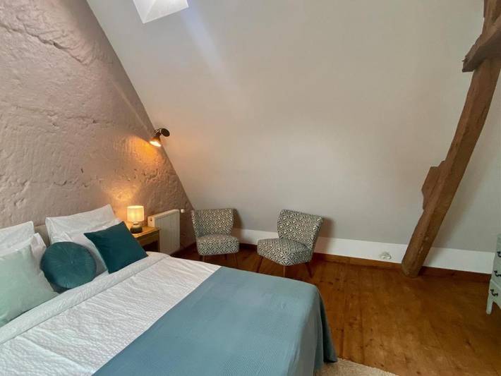 Chambre d’hôte pour 2 personnes, avec jardin ainsi que terrasse et vue, animaux acceptés à Amfreville (Normandie) - 2