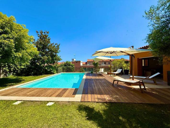 Villa pour 7 personnes, avec terrasse et piscine ainsi que vue et jardin, animaux acceptés à Beausoleil - 3