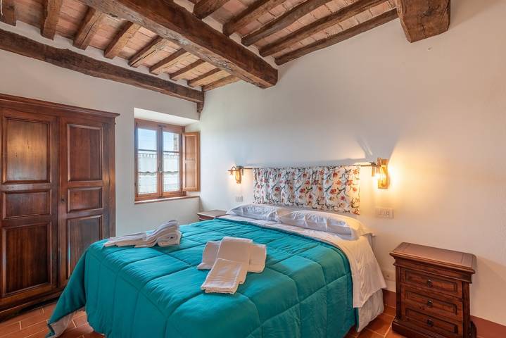 Chambre 'Cetinale' - Agriturismo la Taverna di Celsa avec piscine partagée in Sovicille, Chianti