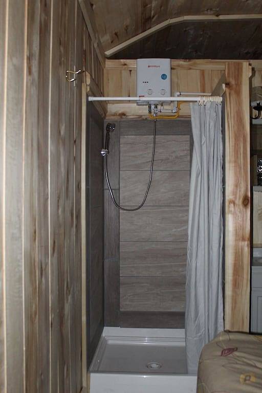 Log cabin for 2 people, with terrace in Alaska