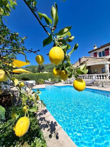 Chambre d’hôte pour 2 personnes, avec jardin ainsi que piscine et vue à Vence