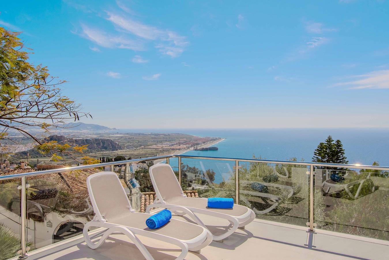 Ferienhaus 'La Casita Nueva' mit Meerblick, Wlan und Klimaanlage in Monte de los Almendros, Salobreña
