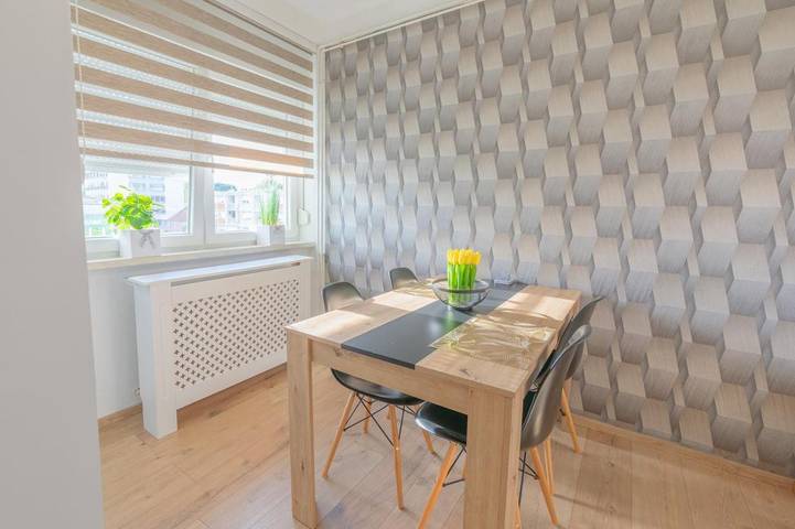 Ferienwohnung für 3 Personen, mit Balkon und Ausblick