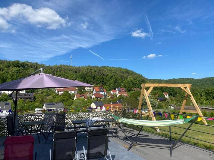 Ferienhaus für 11 Personen, mit Ausblick und Garten sowie Sauna in der Fränkische Schweiz - 3
