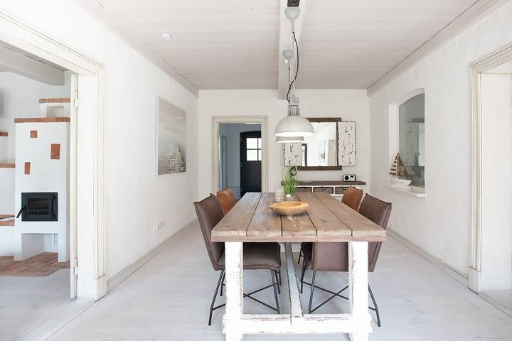 Ganze Wohnung, Wohlfühlatmosphäre unter Reet in der schönen Ferienwohnung „Watt-Lounge“ in Wobbenbüll, Nordfriesland