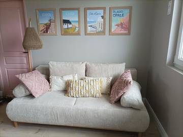 Gîte pour 5 personnes, avec vue et balcon à Équihen-Plage
