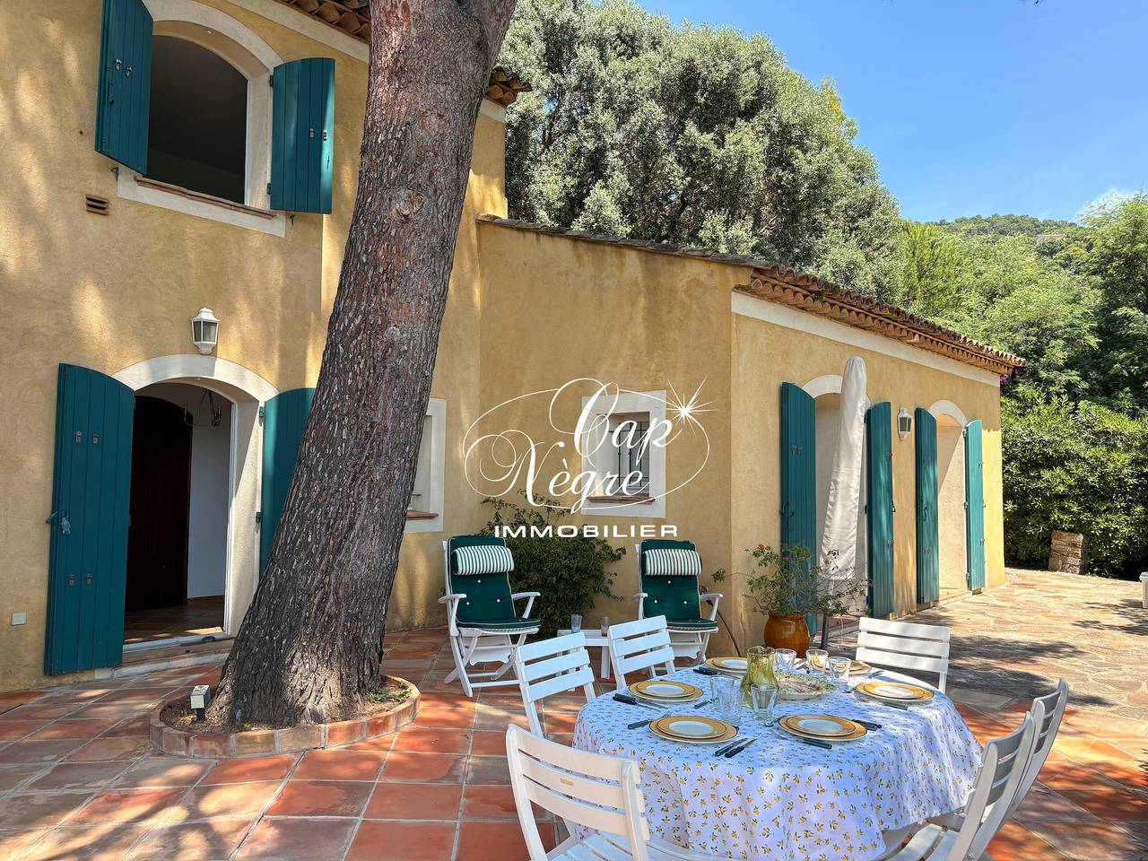 Villa 8 pers classée 4 étoiles vue mer à  150m de la plage du Rayol  in Rayol-Canadel-sur-Mer, Draguignan Region