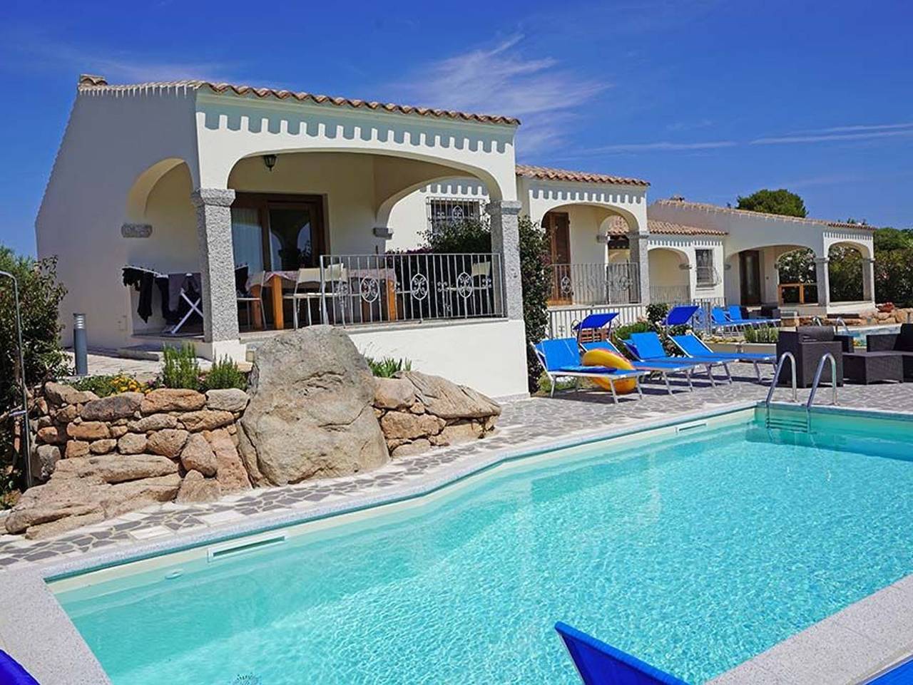 Ganze Ferienwohnung, Mediterrane Villa mit viel Platz - Nr. 162/2 - Mediterrane Villa mit viel Platz - Nr. in Budoni, Olbia-Tempio
