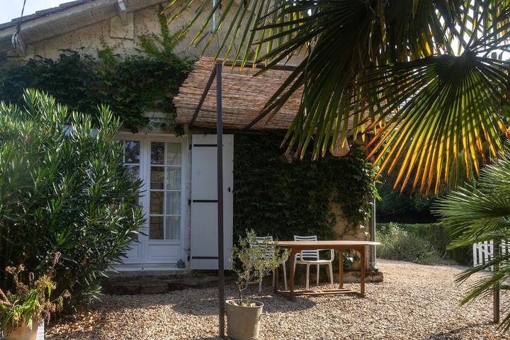Maison de vacances pour 4 personnes, avec jardin à Jarnac