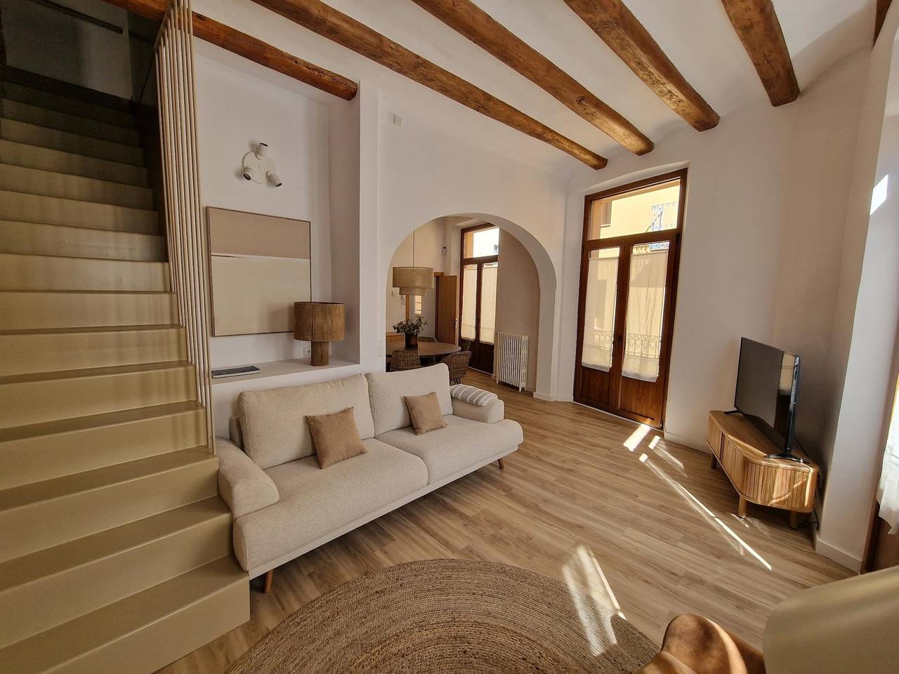 Apartamento vacacional entero, Sensacional dúplex en pleno centro. in Sant Feliu de Guíxols, Costa Brava