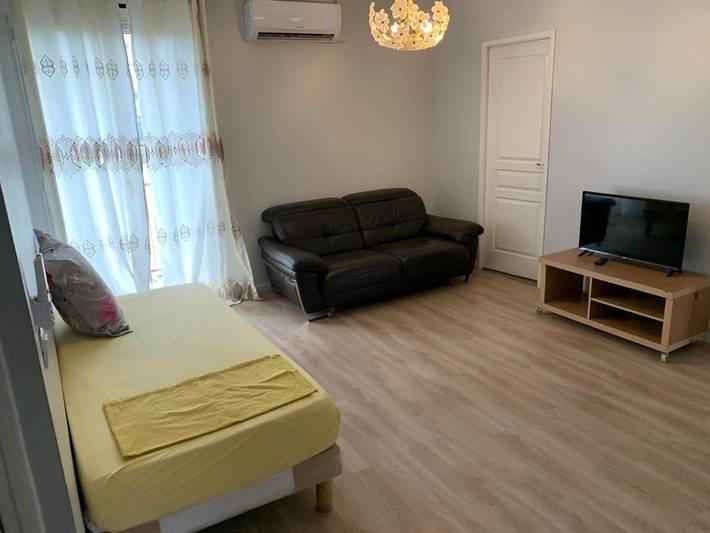 Appartement de vacances pour 4 personnes, avec jardin