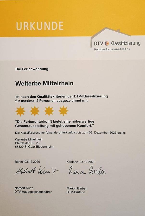 Gîte pour 2 personnes, avec terrasse et vue à Sankt Goar - 2