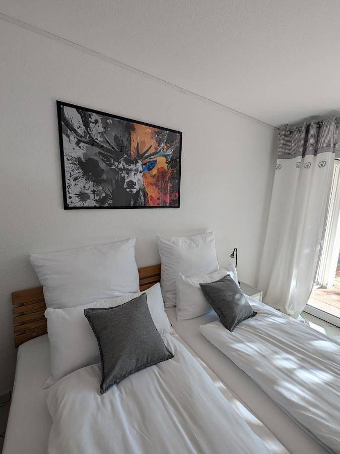Appartement de vacances pour 4 personnes, avec jardin