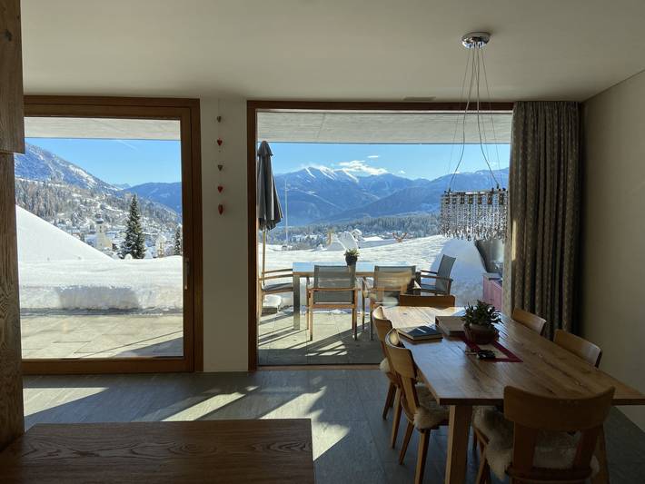 Ganze Ferienwohnung, Casa Admisa - 3.5 Ferienwohnung, 2 Duschen, 2 Wc, 85 m2, für max. 4 Erwachsene und 2 Kinder in Flims-Dorf, Flims