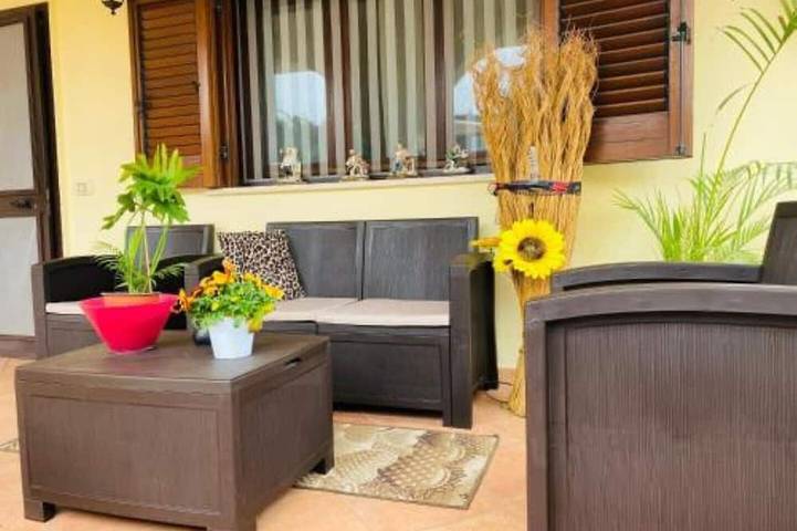 Ferienhaus für 7 Personen, mit Garten und Balkon