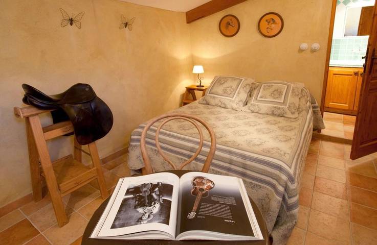 Location de vacances pour 5 personnes, avec terrasse ainsi que piscine et jardin à Simiane-la-Rotonde - 4