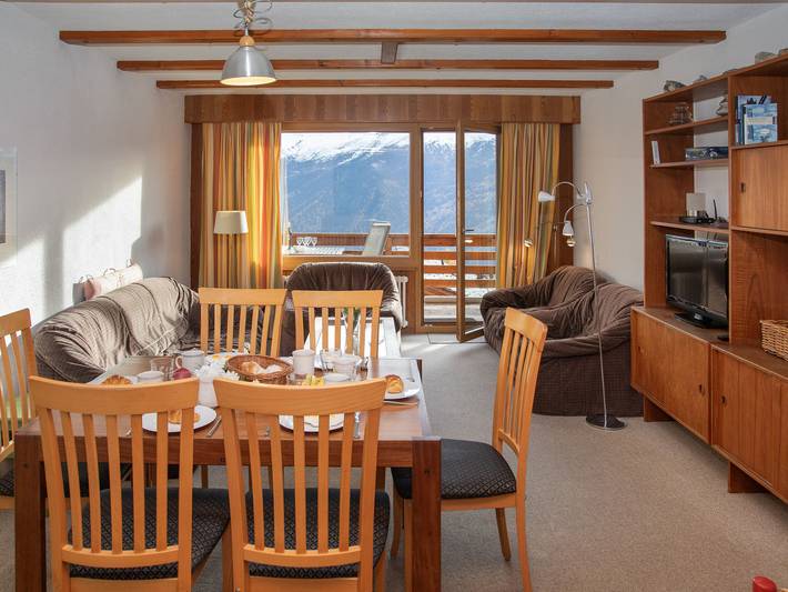 Gîte pour 6 personnes, avec balcon et vue à Verbier - 2