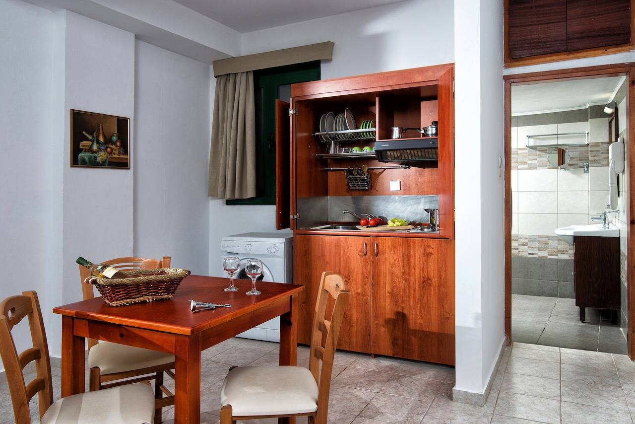 Geheel appartement, Vakantieappartement voor 6 personen met terras in Limenas Chersonisou, Iraklio-Heraklion en omgeving