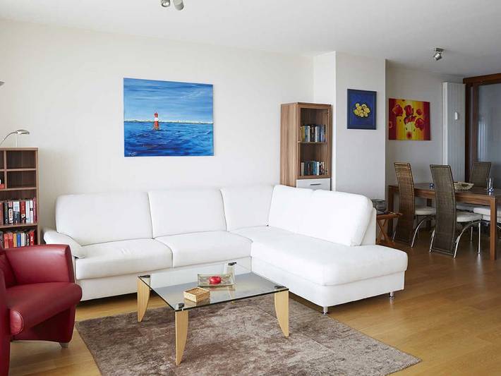 Ferienwohnung für 5 Personen, mit Balkon und Ausblick am Jadebusen - 3