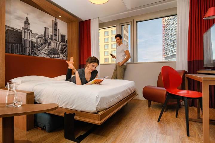 Ferienhaus für 2 Personen, mit Ausblick in Frankfurter Buchmesse