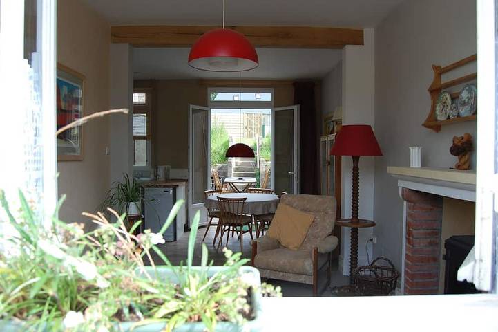Gîte pour 4 personnes, avec jardin et terrasse