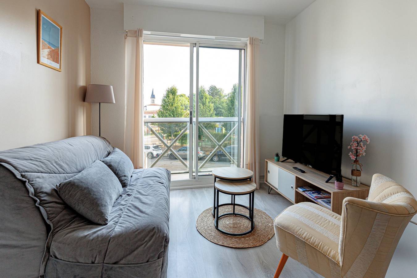 Apartamento entero, Apartamento «Les Jardins» con balcón in Saint-Vincent-de-Tyrosse, Côte d’Argent