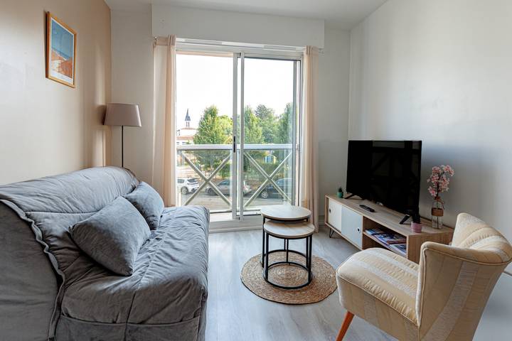 Appartement entier, Appartement « Les Jardins » avec balcon in Saint-Vincent-de-Tyrosse, Côte d’Argent