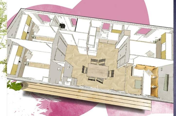 Location de vacances pour 8 personnes, avec terrasse à Saillagouse - 2