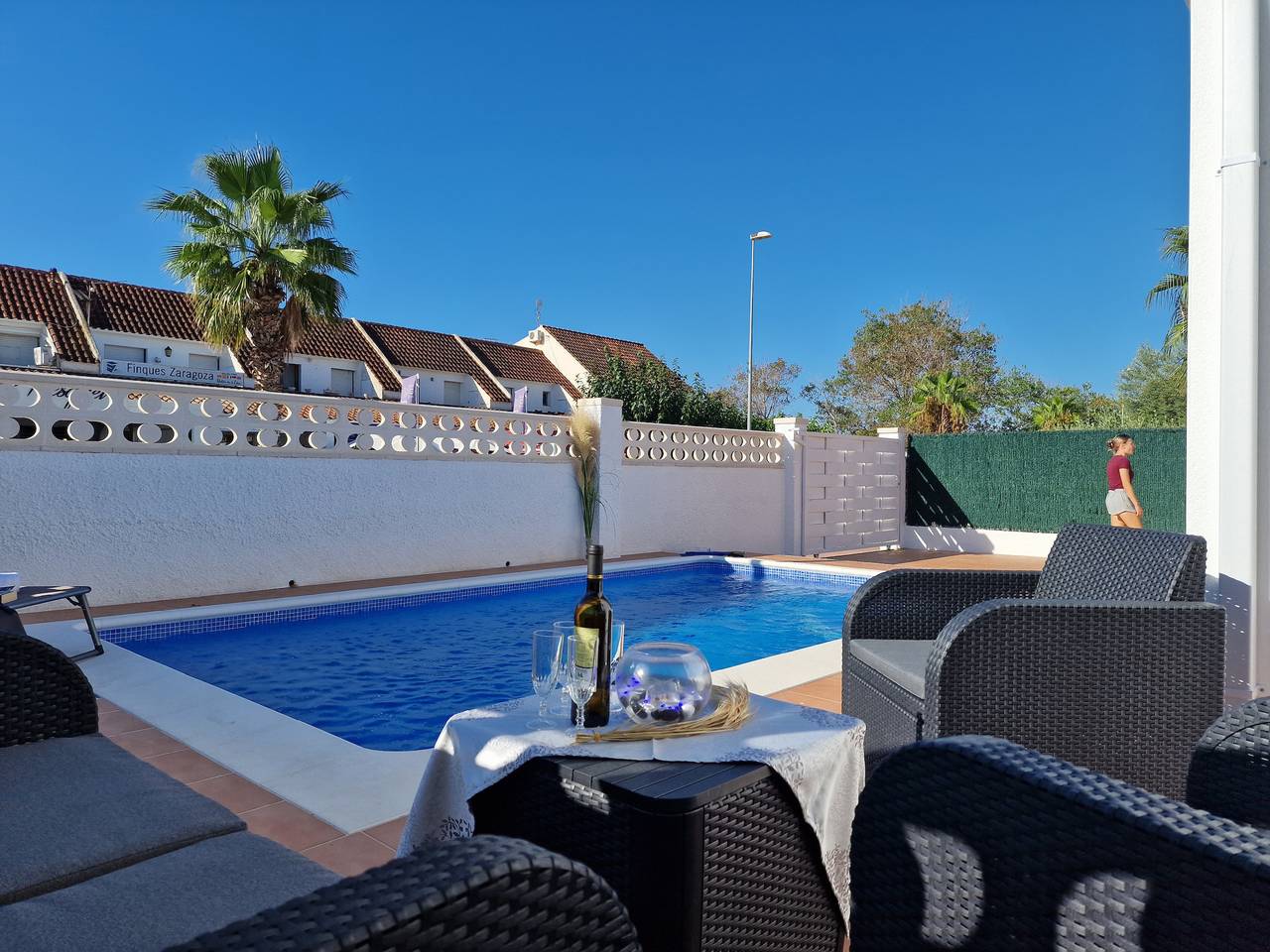 "Flamenco"@Marisol: 500m zum Strand, Privat-Pool, Klima, Wlan, Hundestrand. in Riumar, Delta de l'Ebre