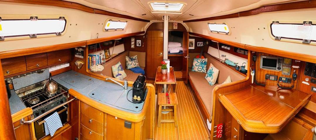 Boot für 6 Personen, mit Ausblick und Terrasse sowie Seeblick in Niedersachsen - 3