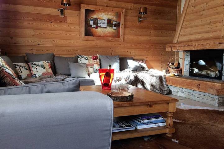Chalet pour 8 personnes, avec jardin et balcon