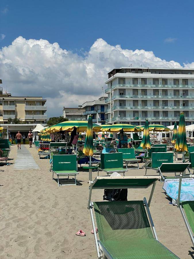 Appartamento per 2 persone, con terrazza e giardino, con animali domestici in Lido di Savio