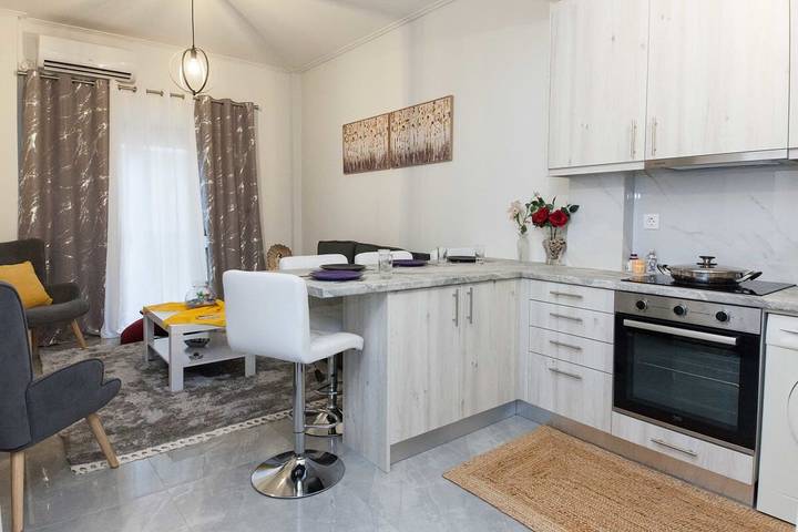 Appartement entier, Appartement de vacances pour 4 personnes avec jardin in Section centrale d'Athènes, Athènes